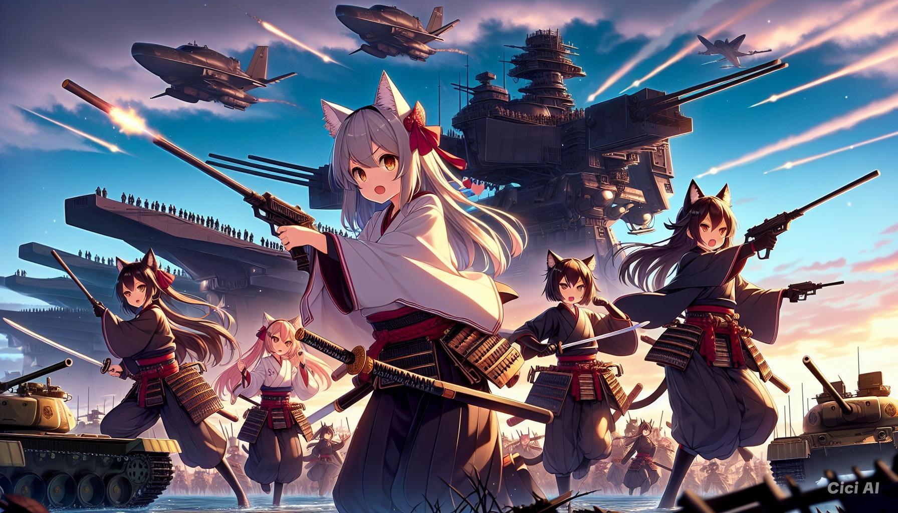 突撃 | の人気AIイラスト・グラビア