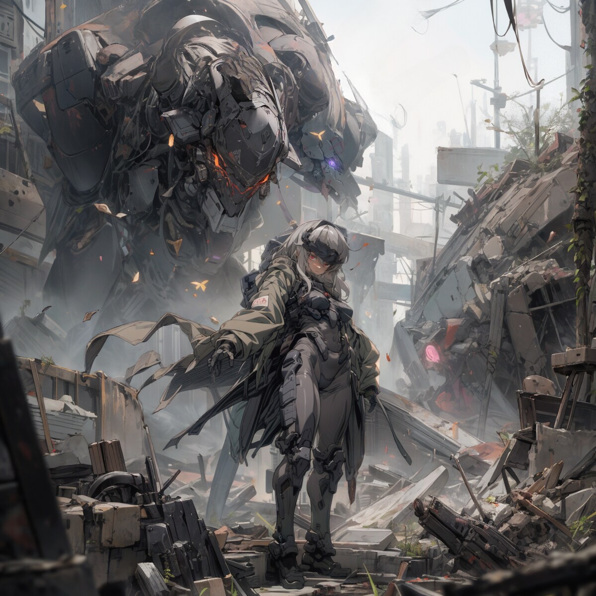 Girl and Robot298 | の人気AIイラスト・グラビア