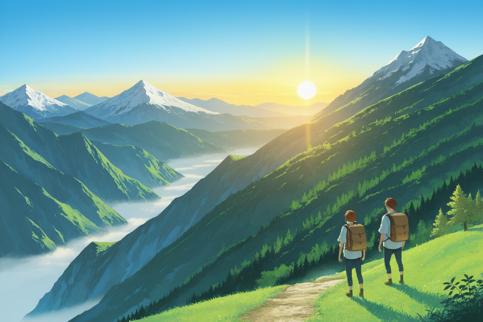 山頂の先には。。。