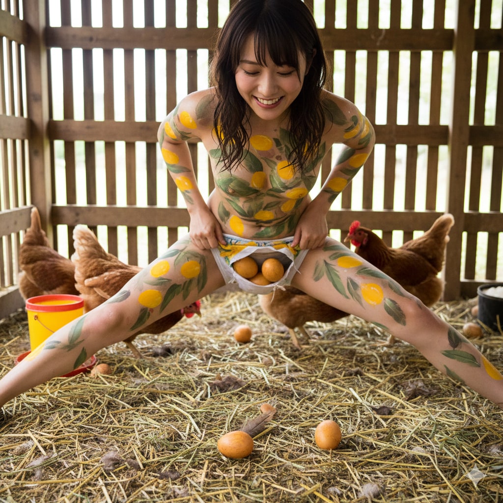 鶏の産卵２