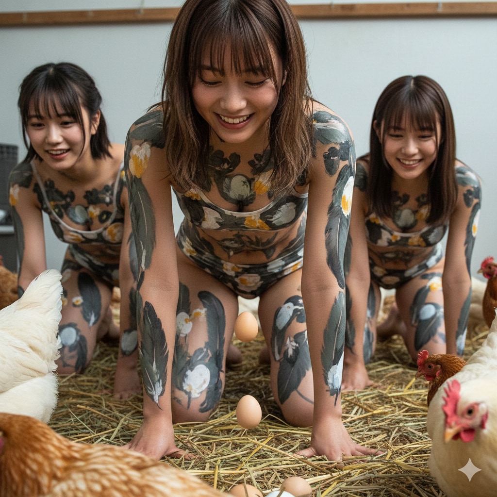 鶏の産卵２
