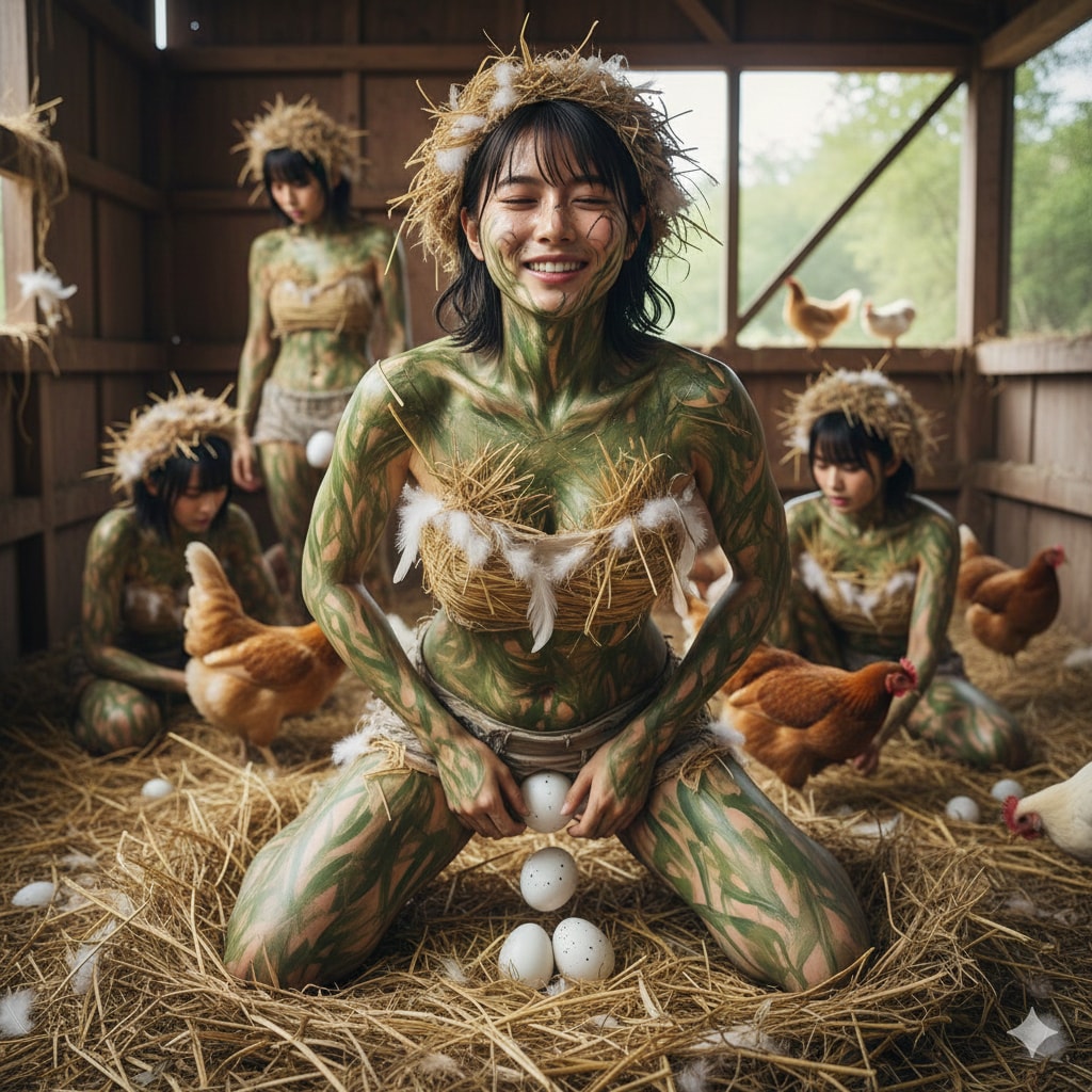 鶏の産卵２