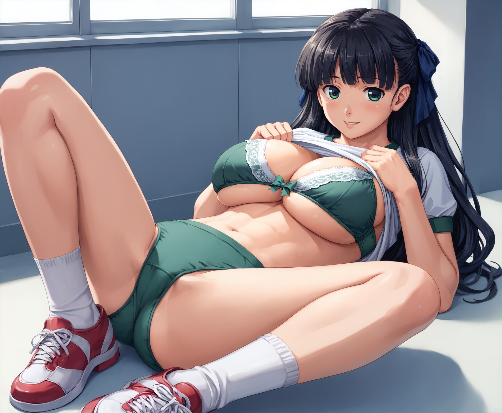 えっ！こんなとこで・・・💦（廊下）
