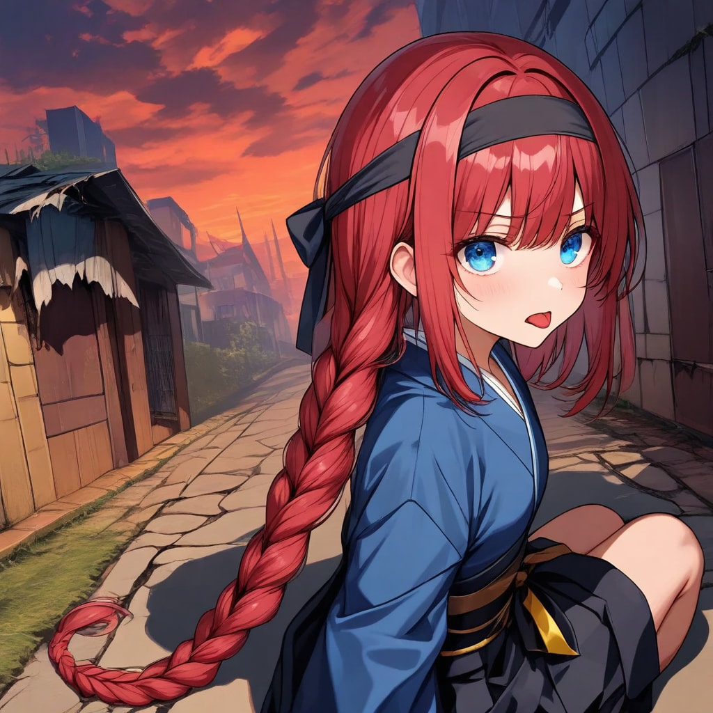 終末世界の小織くん