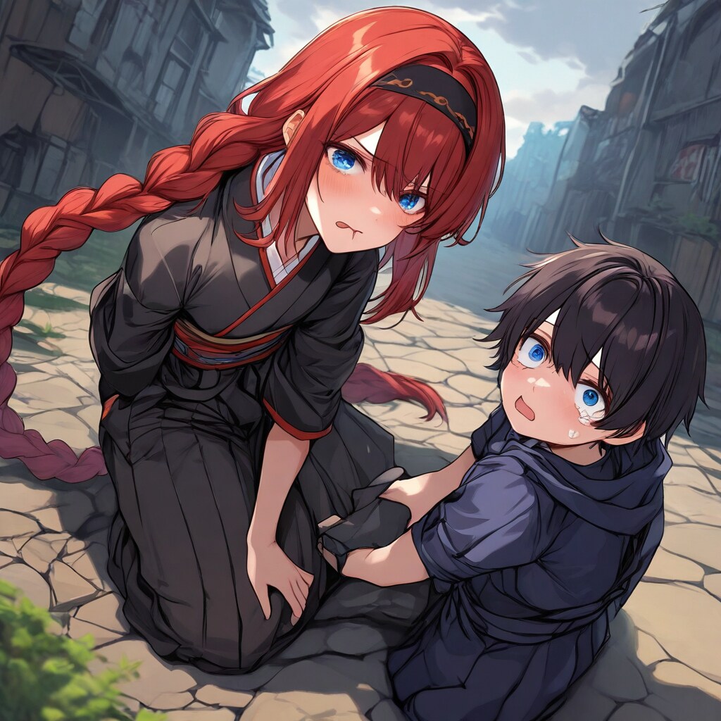 終末世界の小織くん