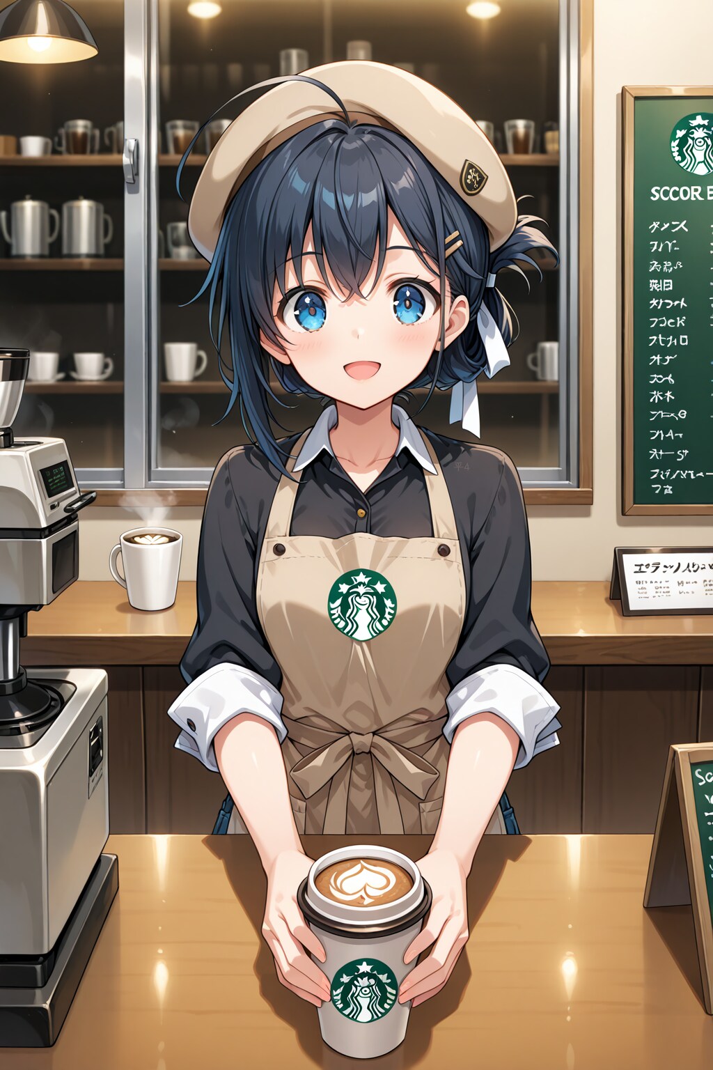 カフェバイトチャレンジ #4