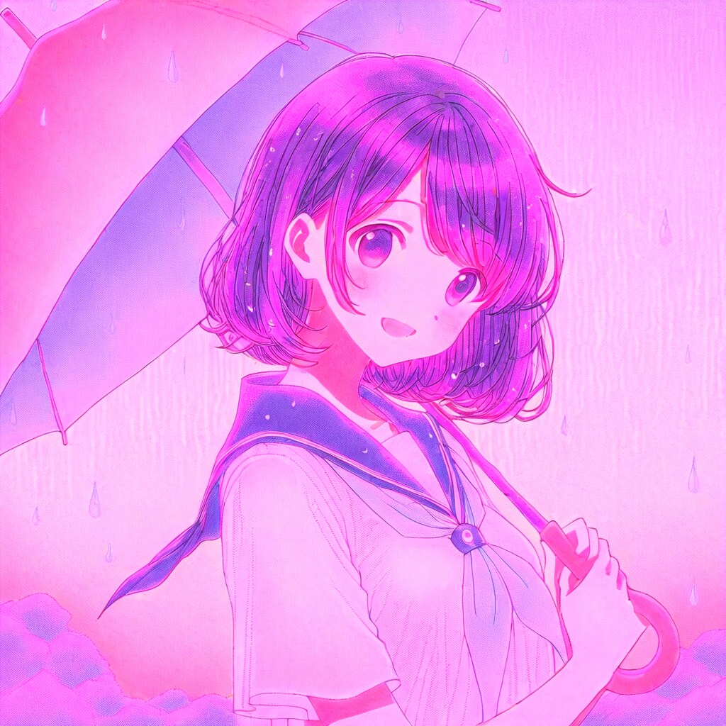 雨だね。