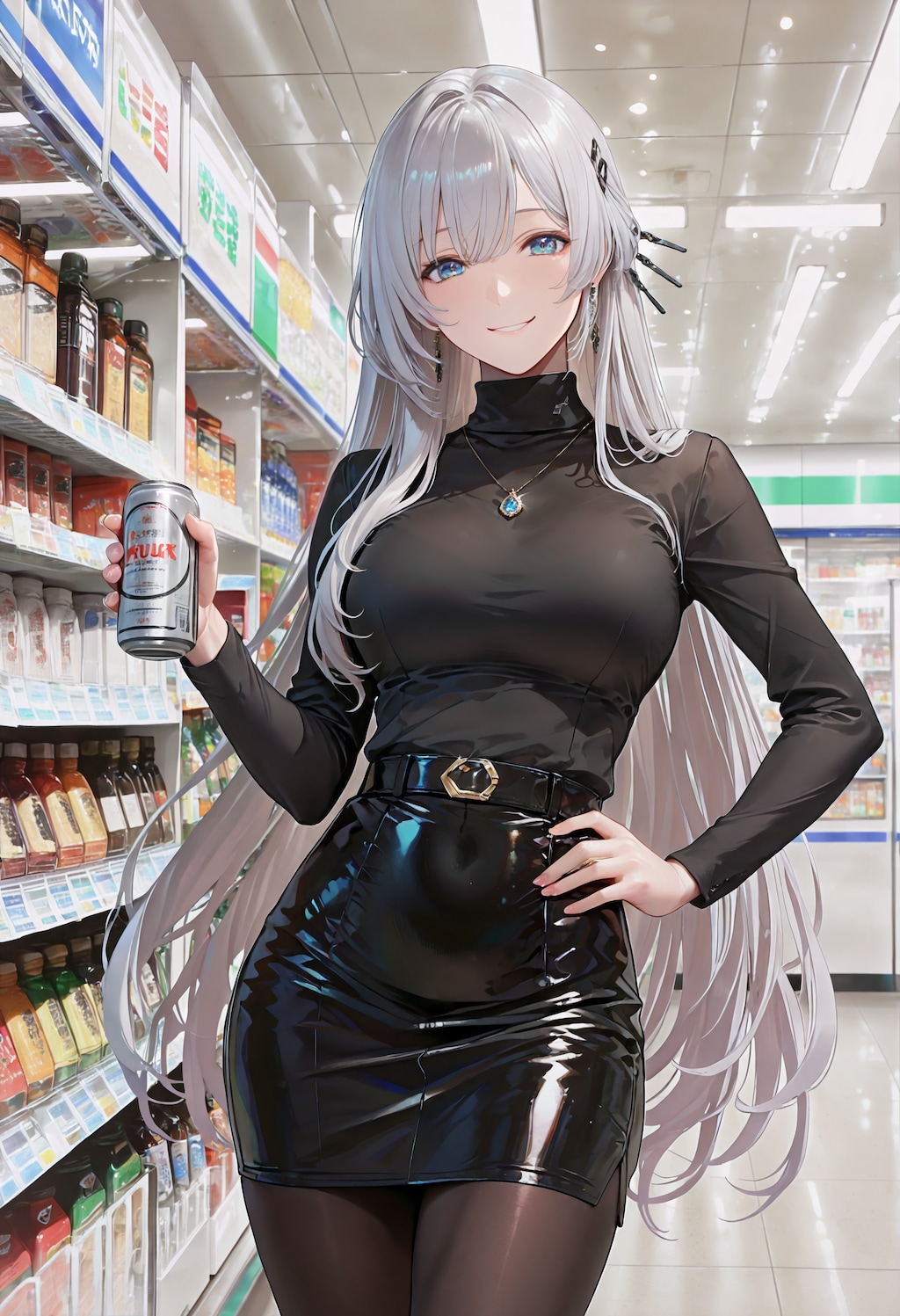仕事終わりにビールを買う