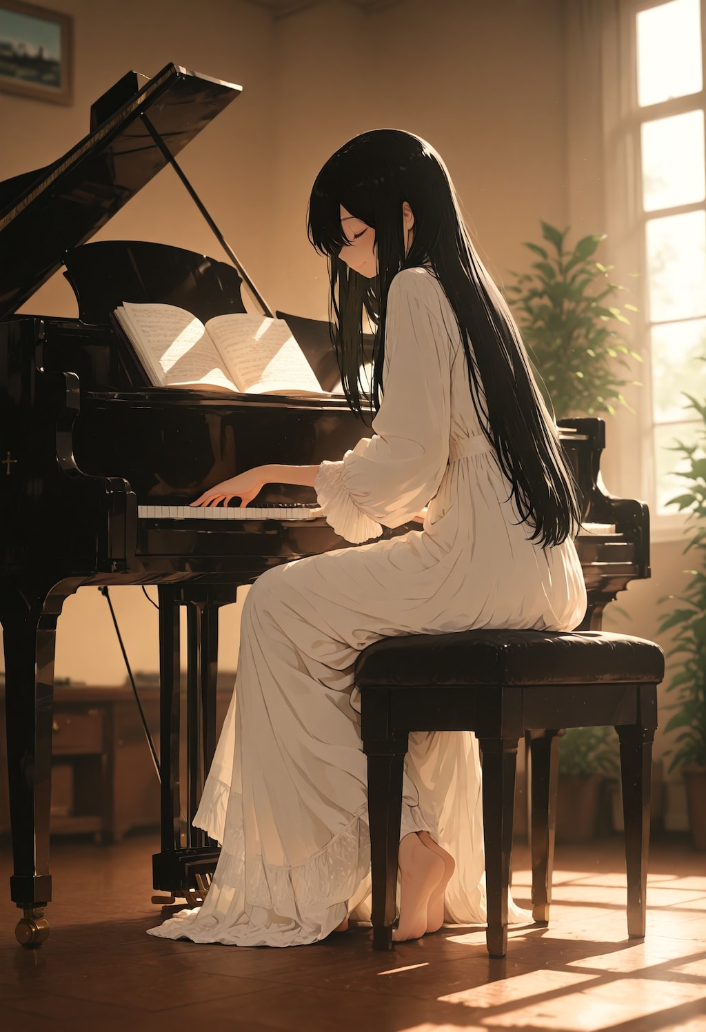 ゆっくりと流れる時間