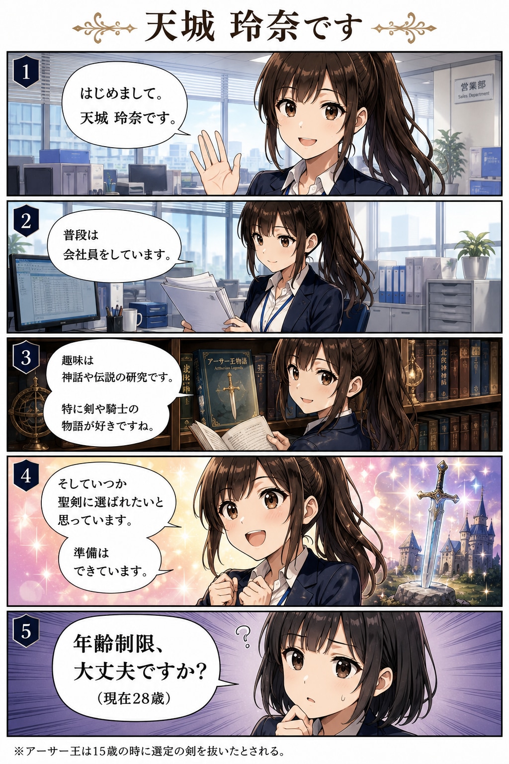【みんなで自己紹介３企画】はじめまして、天城玲奈です