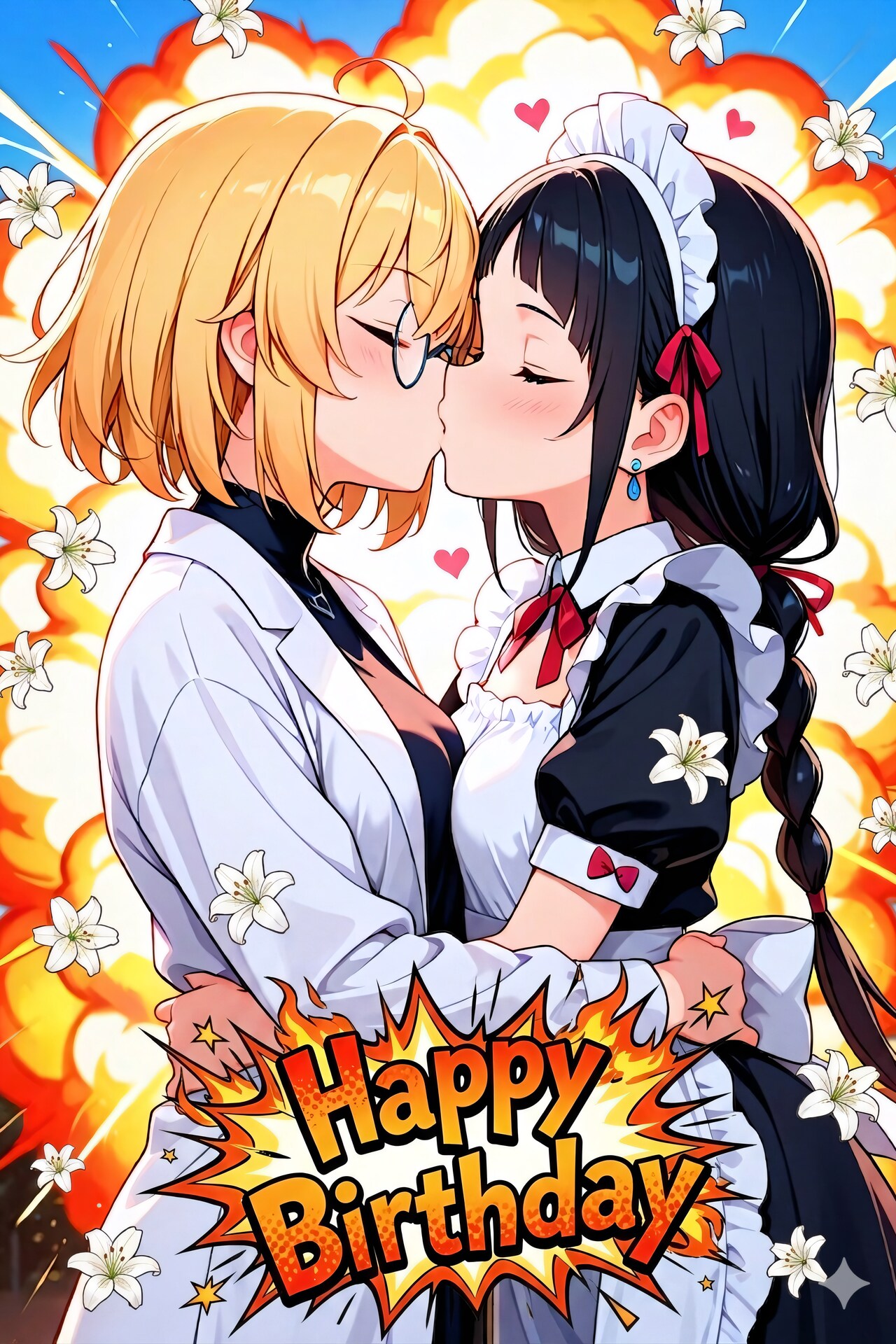 [FA]こよみちゃん、理久さん、お誕生日おめでとう🎉