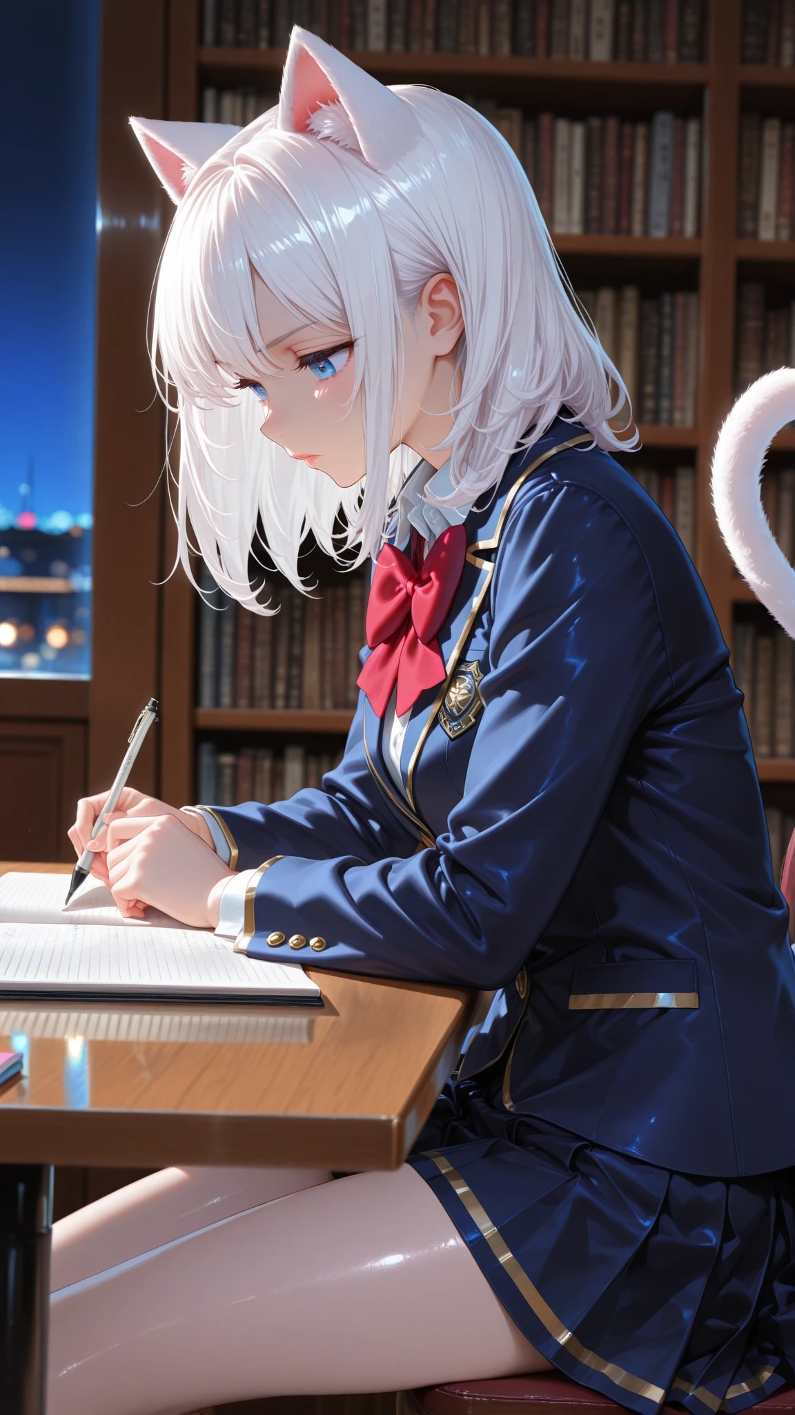 勉強 | の人気AIイラスト・グラビア