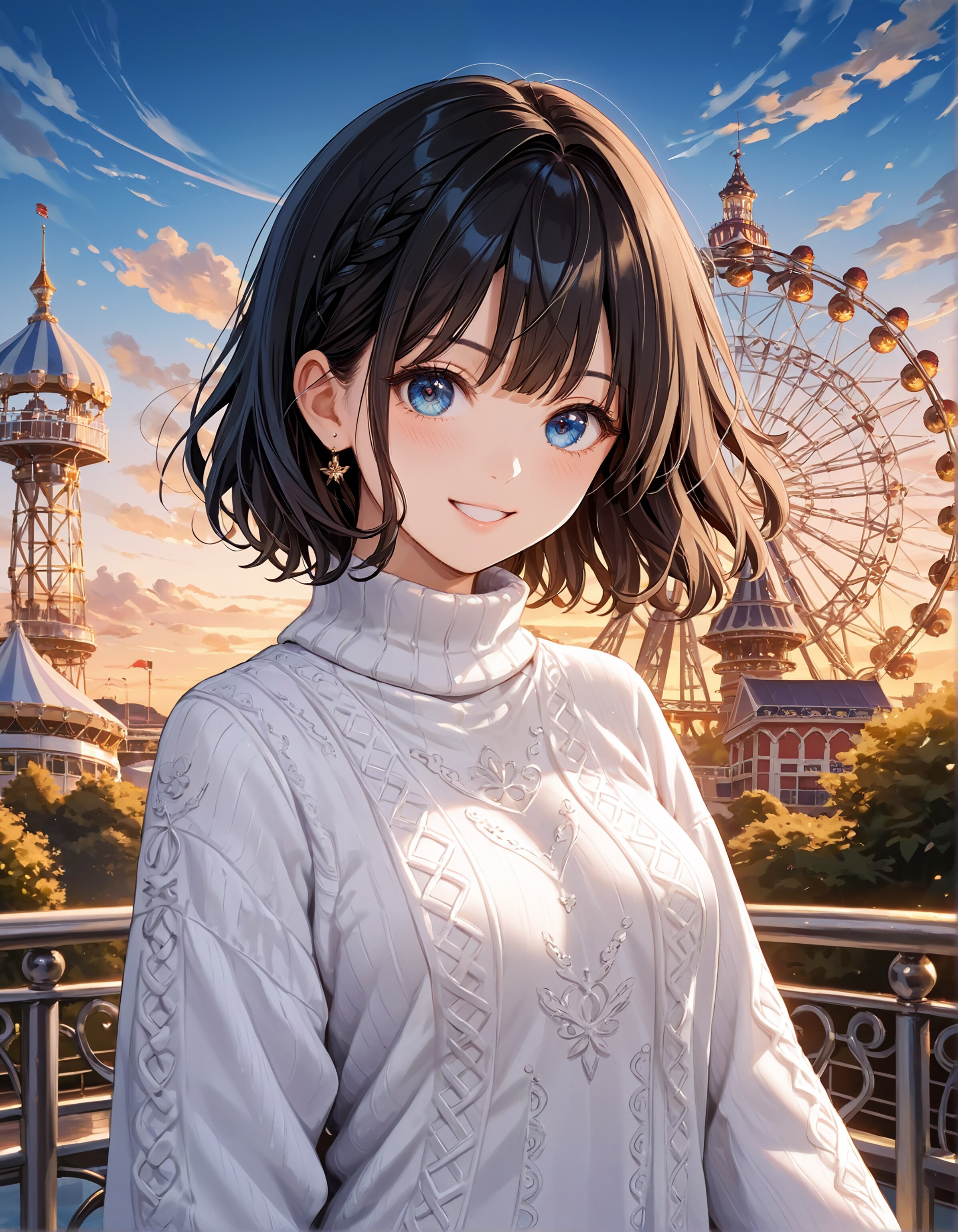 遊園地 | の人気AIイラスト・グラビア