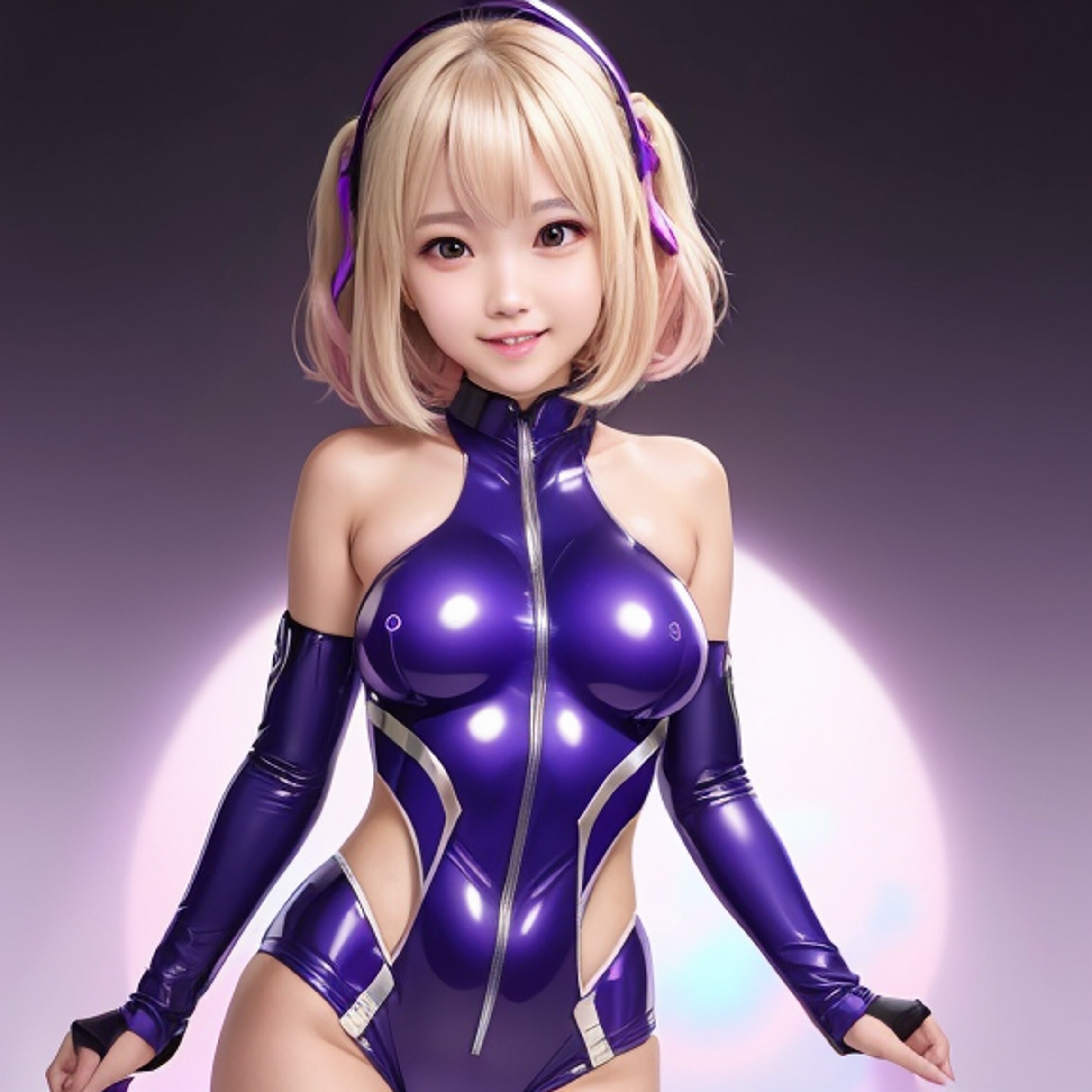うちの娘に対〇忍スーツ着せてみた