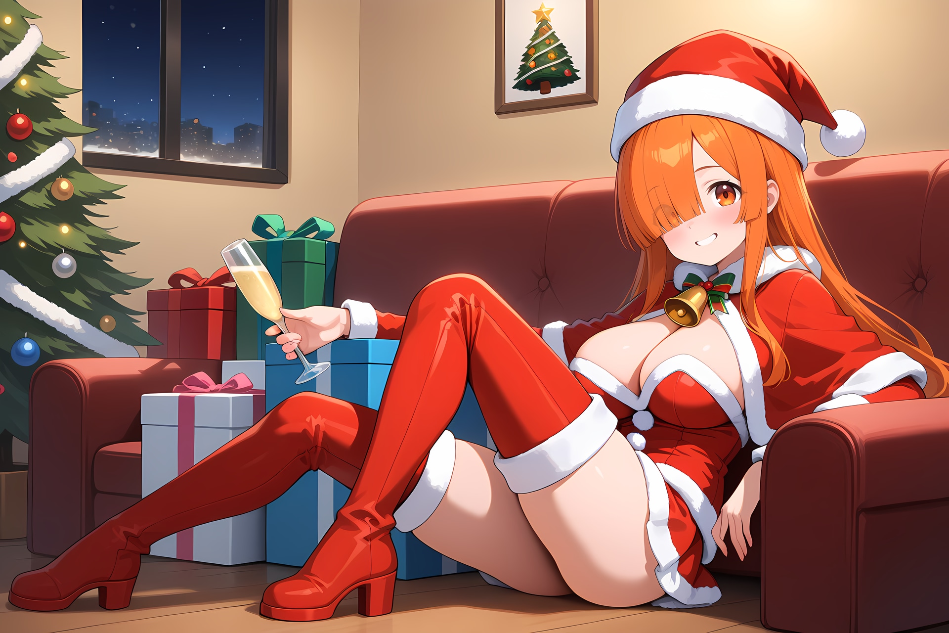 ミニスカサンタ