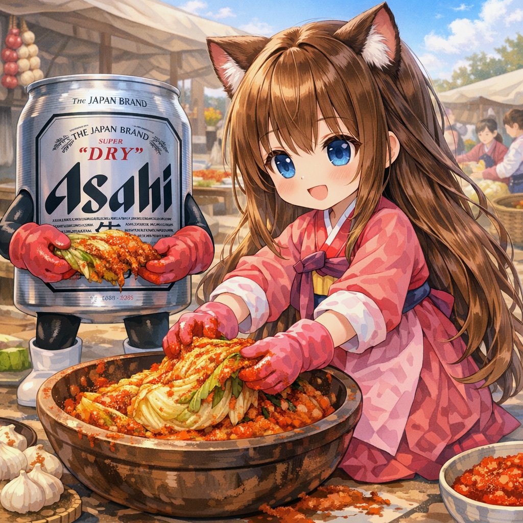 キムジャンの小さな女の子