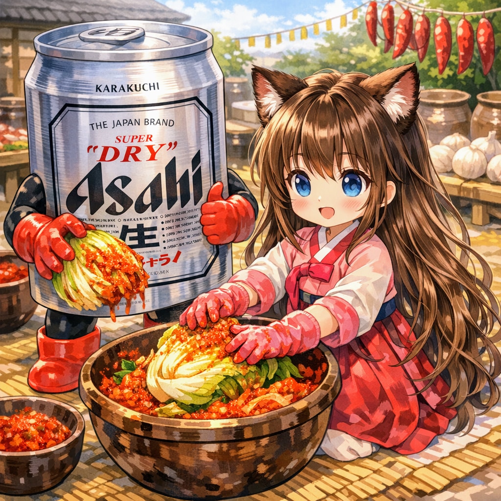 キムジャンの小さな女の子