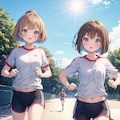 マラソン 8枚目