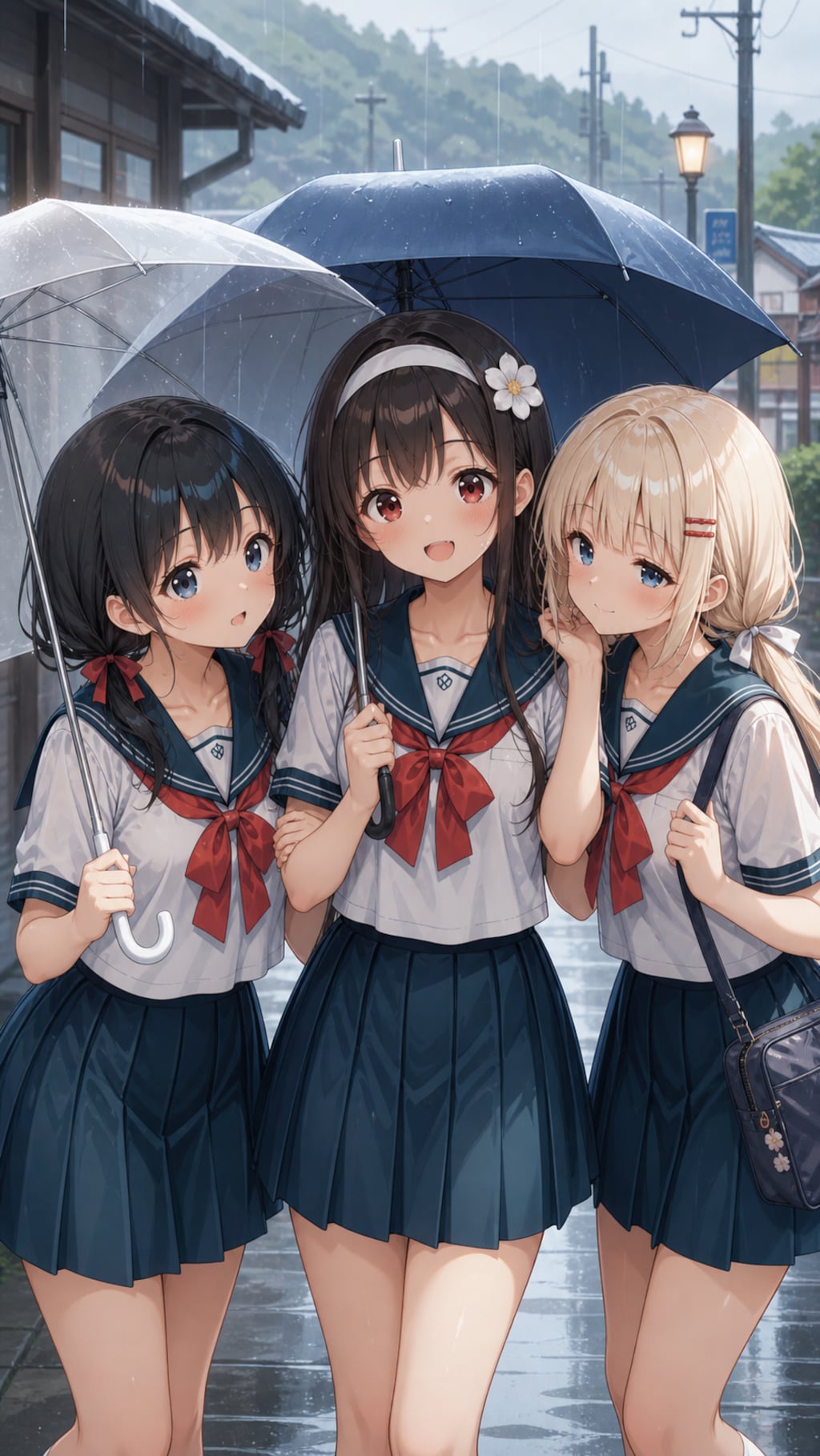 はやくバス来ないかな？