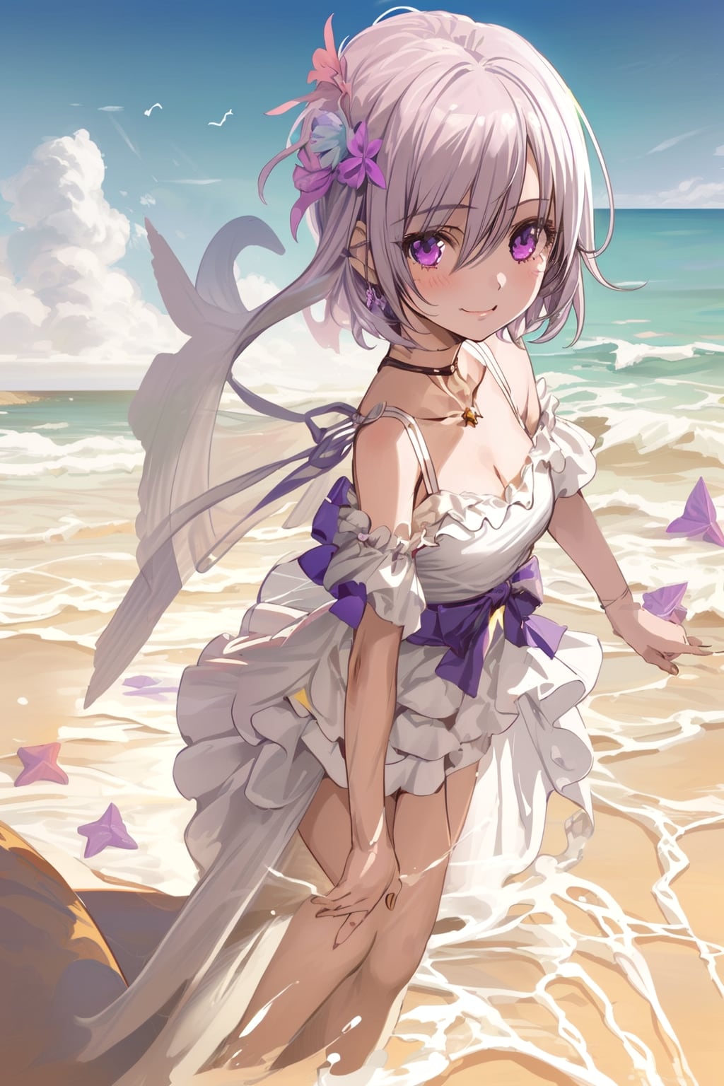浜辺、遠い日の記憶 | の人気AIイラスト・グラビア