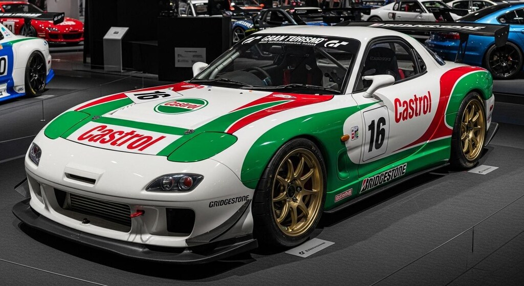 カストロールFD3Sレーシングカー