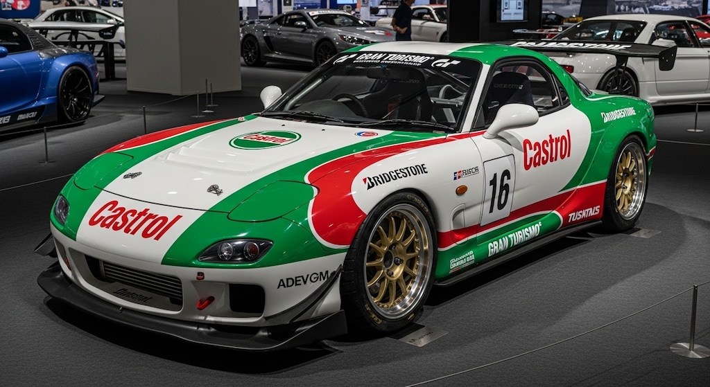 カストロールFD3Sレーシングカー