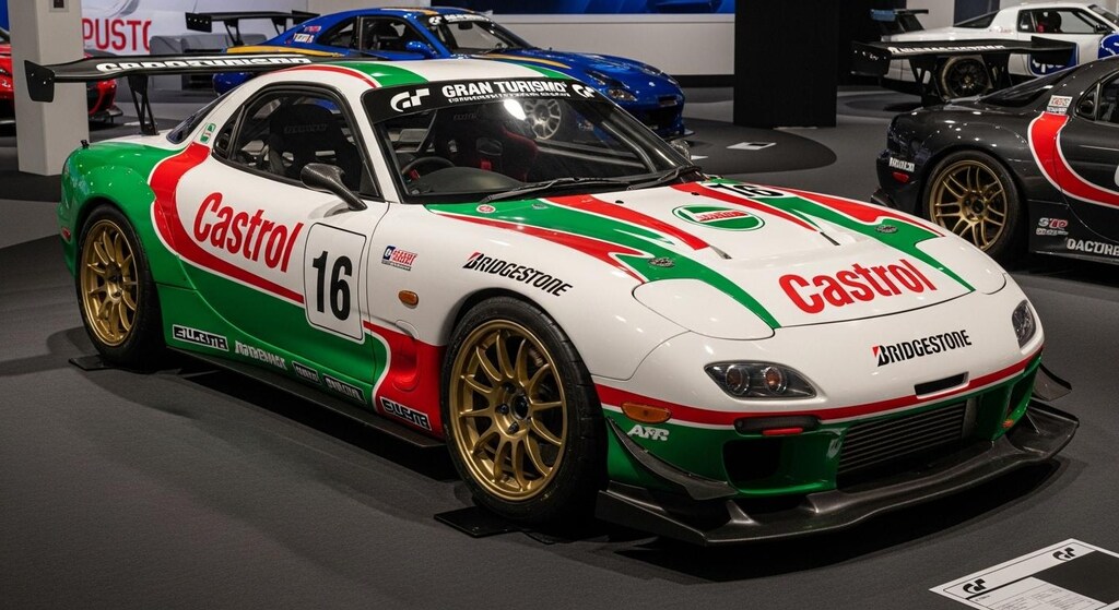 カストロールFD3Sレーシングカー