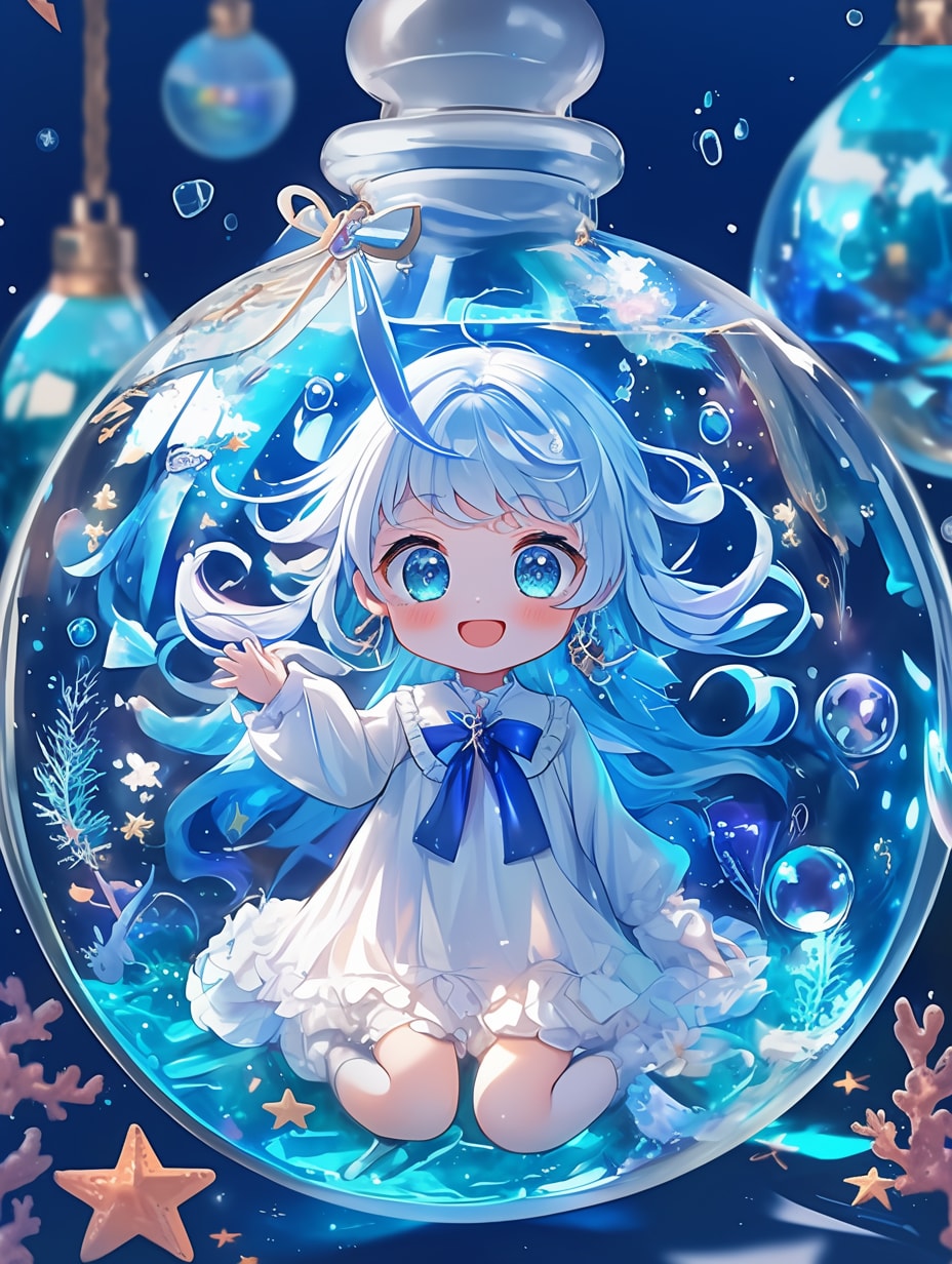 「瓶詰の少女」蒼84