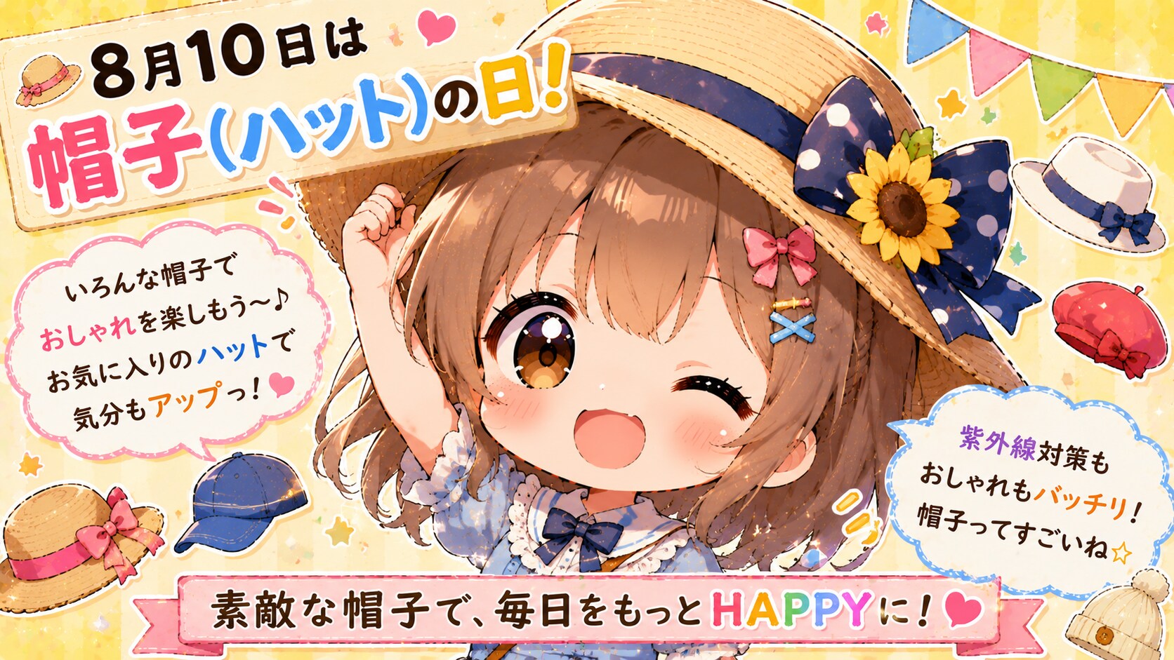 今日は何の日？（20260810固定イベ＋チビお姉単）の生成（ＡI推論不使用）