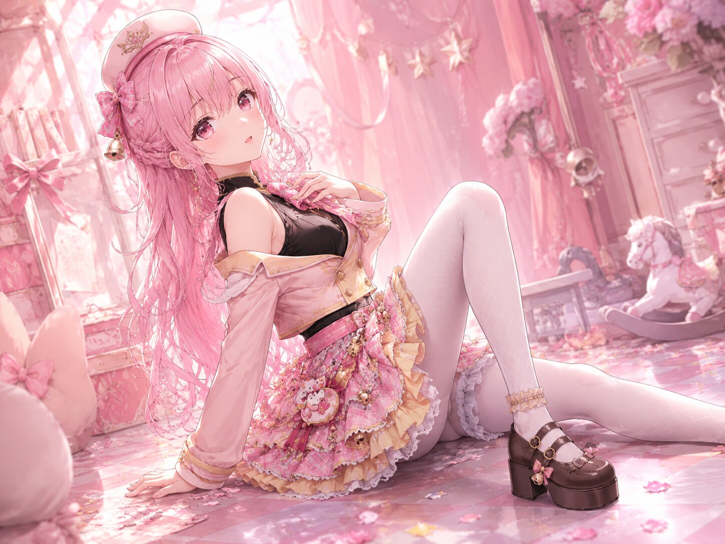 鈴飾りの少女