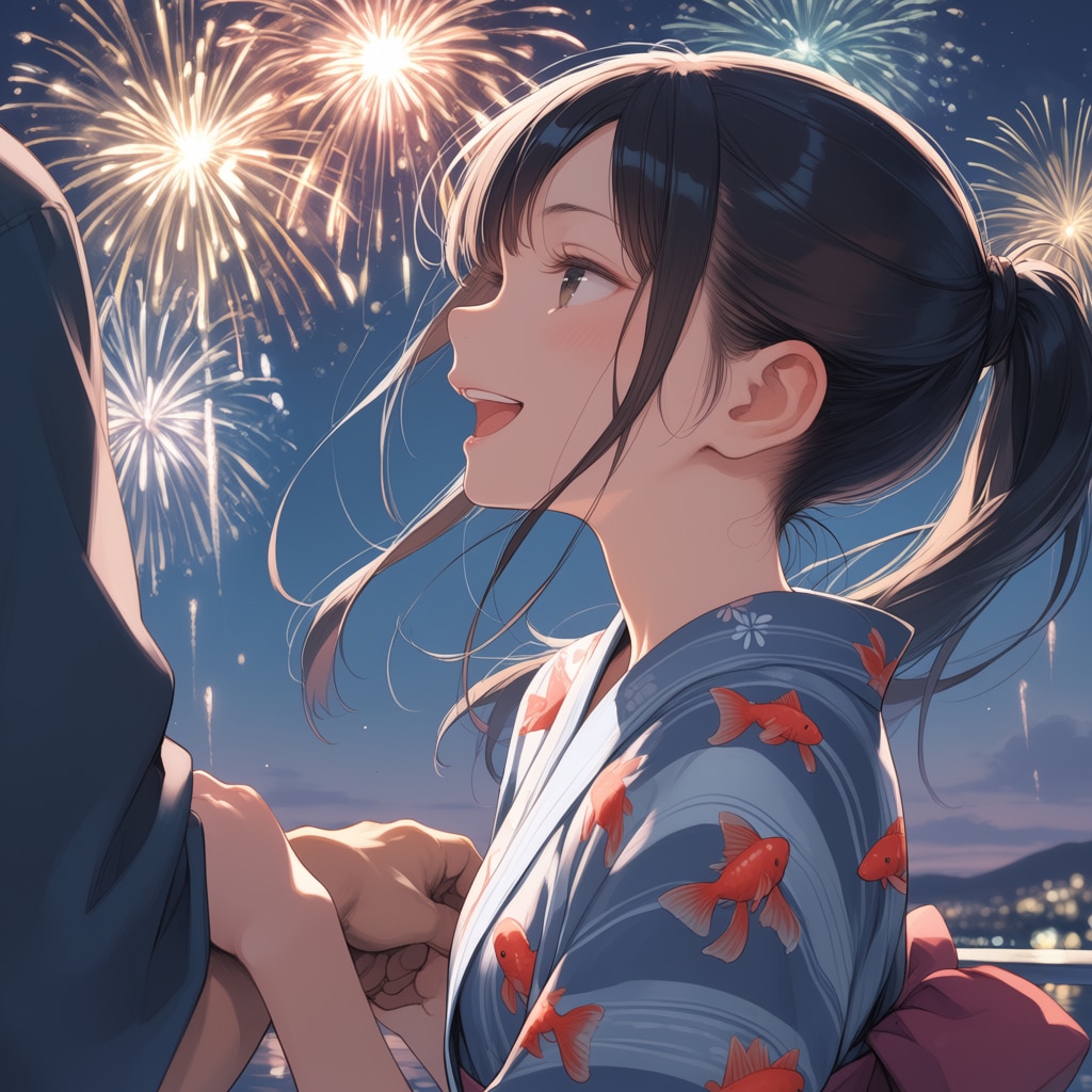 来年も一緒に見に来ようね