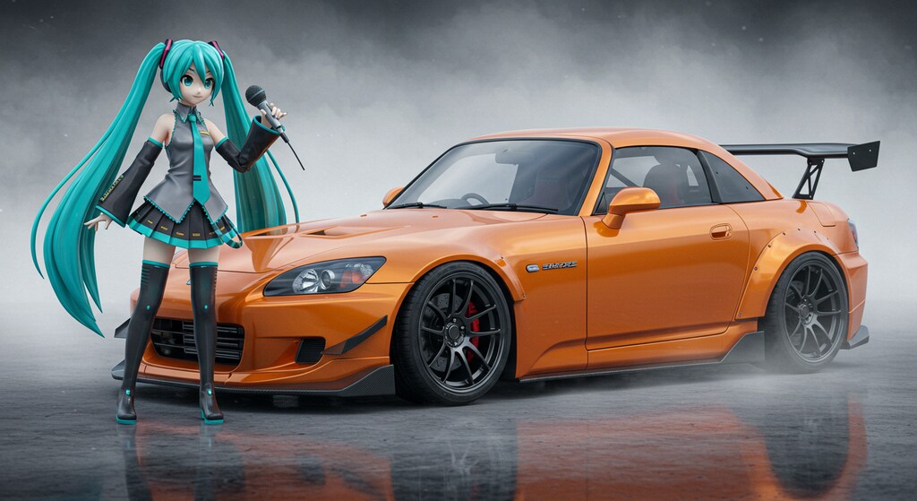 初音ミクとS2000