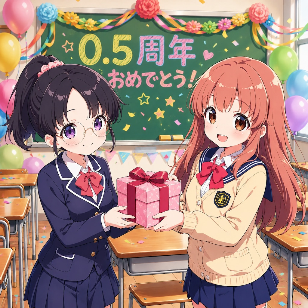 dodo_さん、0.5周年おめでとうございます！！