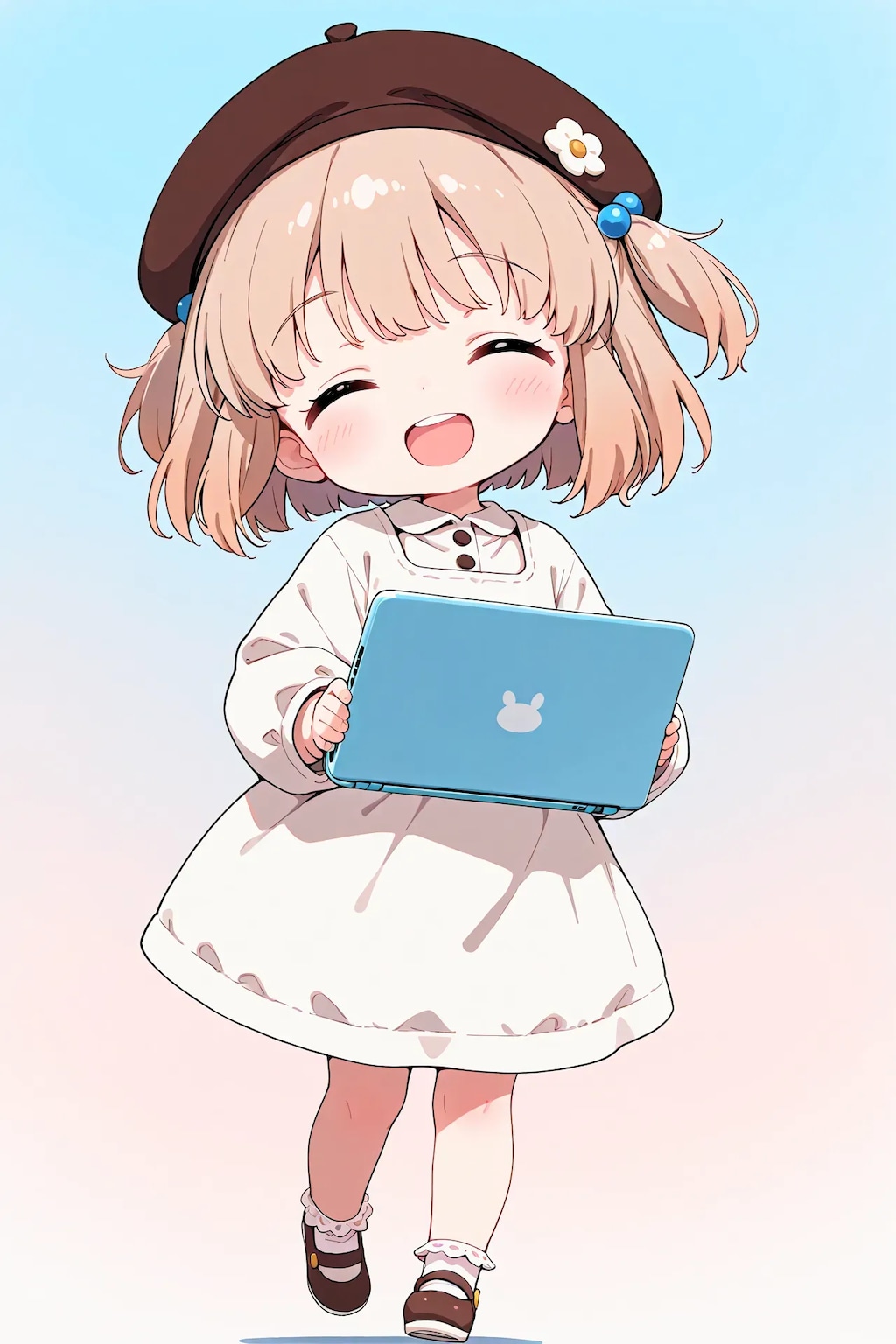 好きなイラスト作ってるとき
