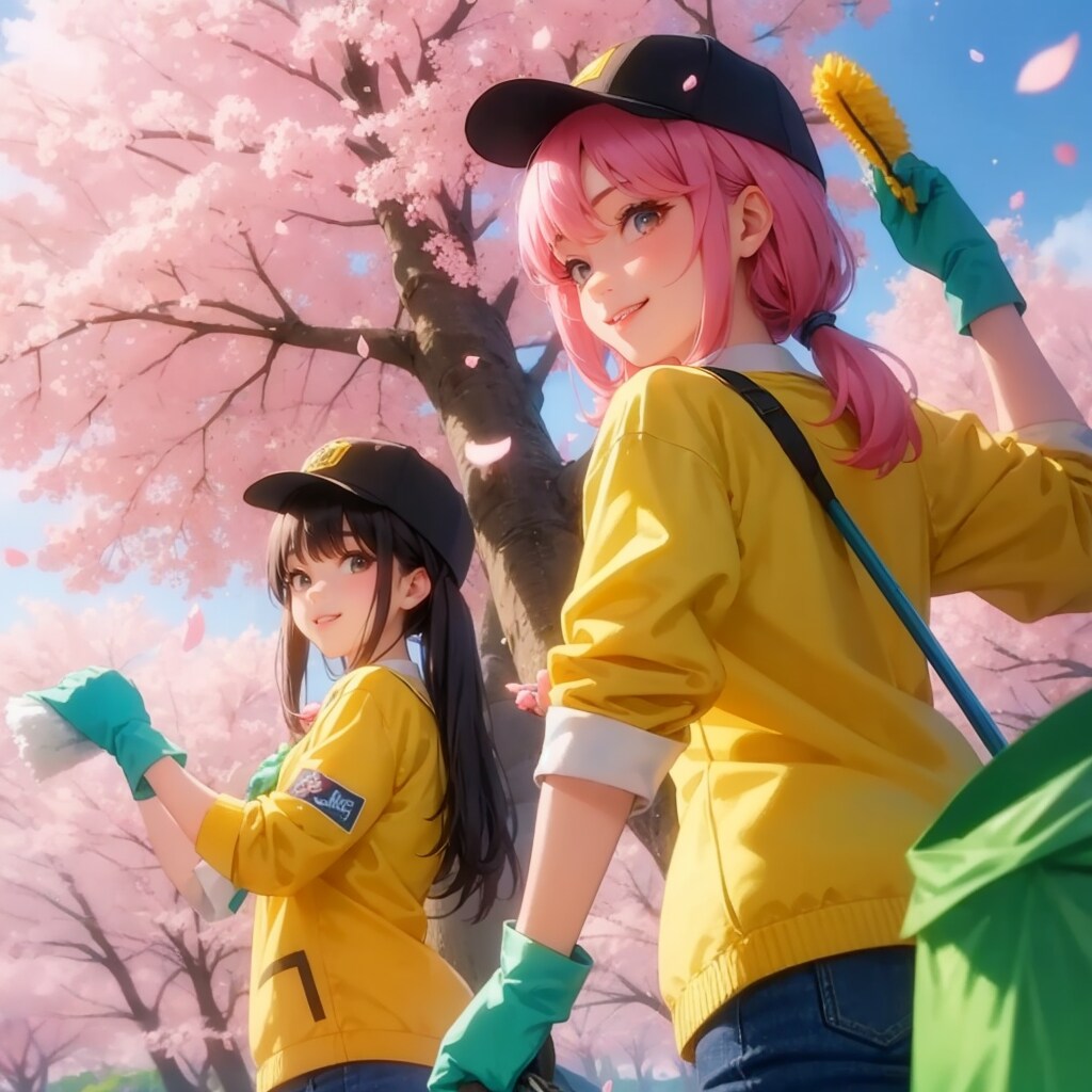 春の桜とヒューマギア