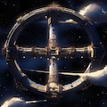 「2001宇宙の旅」の宇宙ステーションの再現 5枚目