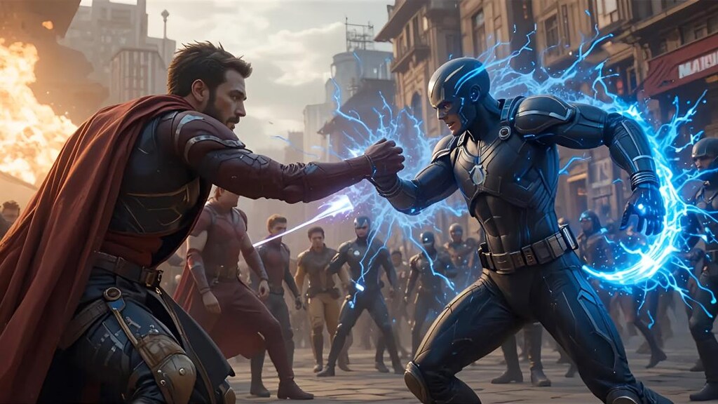 勝者！ヒーロー！敗者！悪