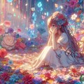 ガラス細工の花 4枚目