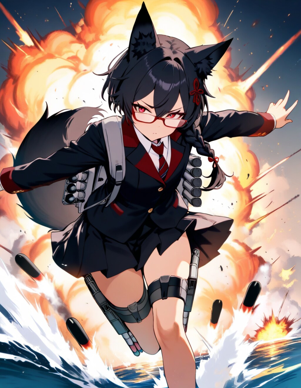 艦息・狐雨くん made by AnimagineXL