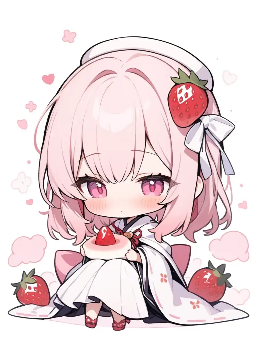 いちご大福ちゃん | の人気AIイラスト・グラビア