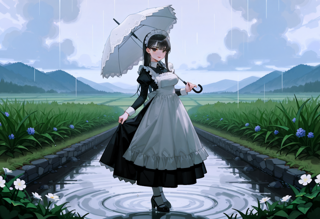 雨の日