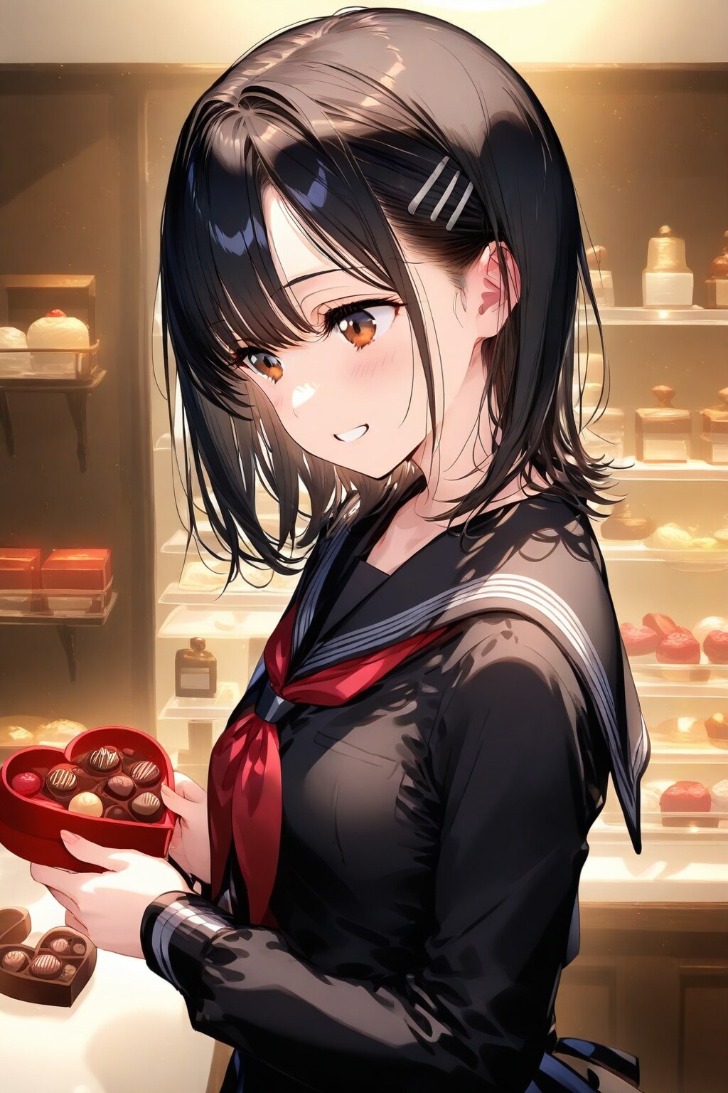 チョコを選ぶ