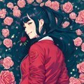 [12枚] 少女の様な薔薇（花と少女・一般向けの３） 7枚目