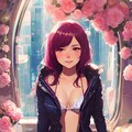 [12枚] 少女の様な薔薇（花と少女・一般向けの３） 11枚目