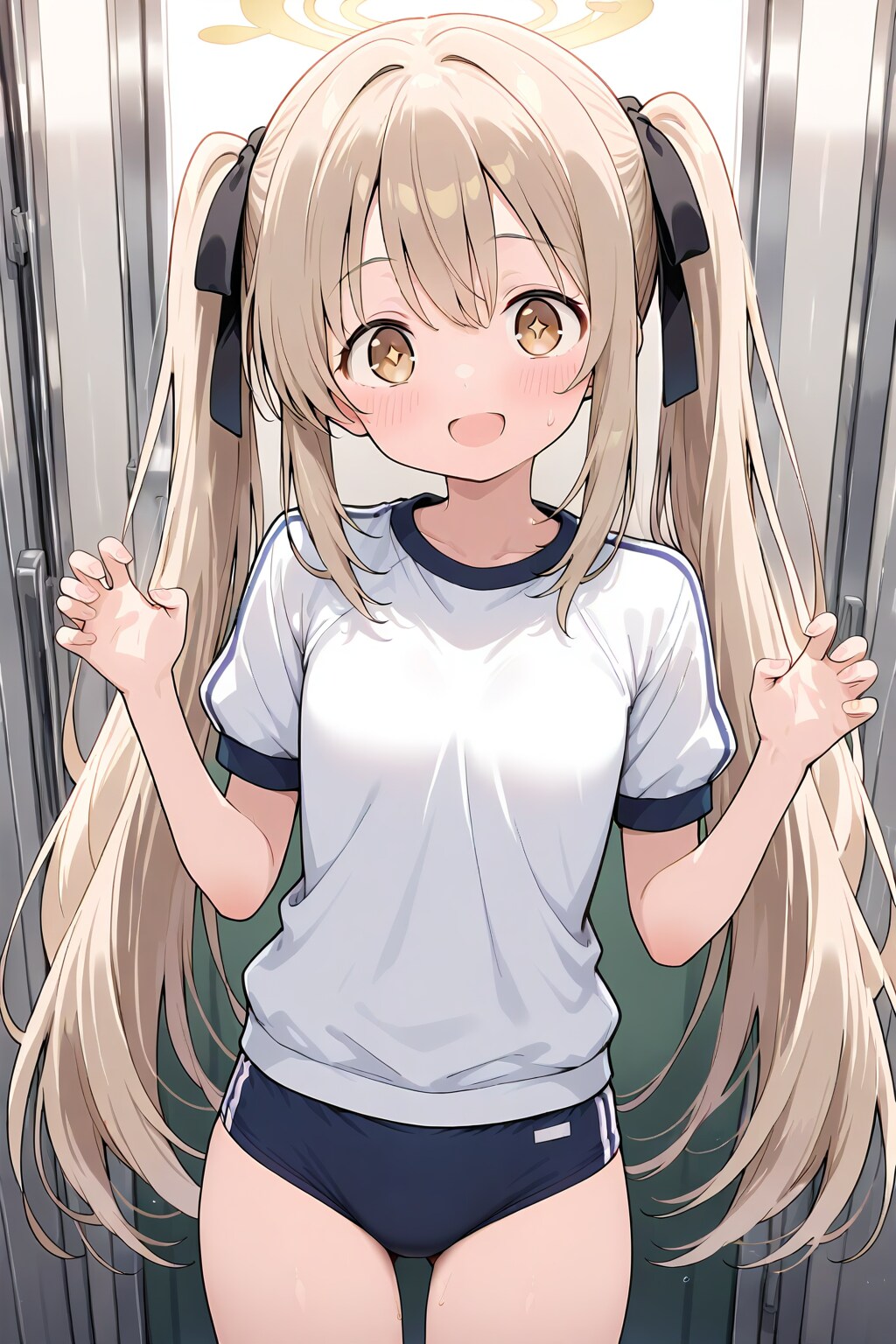 ブルマの美少女　ー by ぁHARPY 縦長画像ー