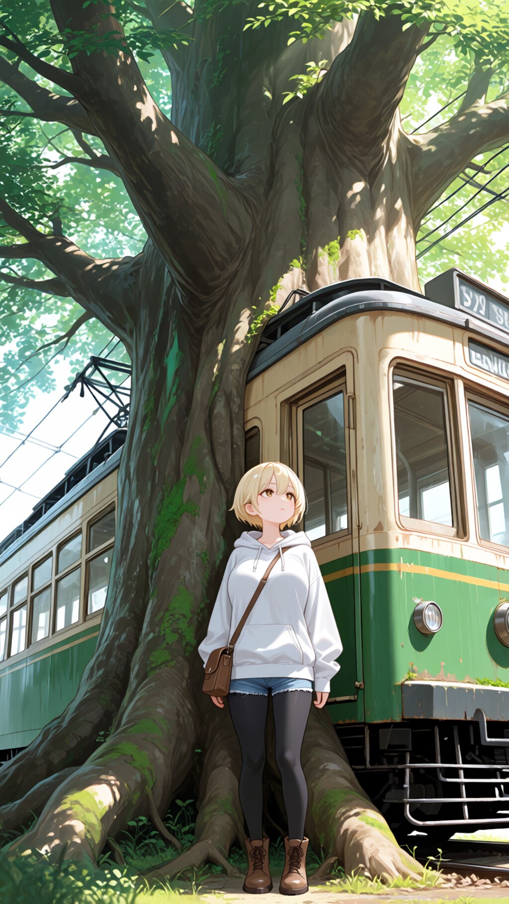 第07観測区画：木は電車を抱いた