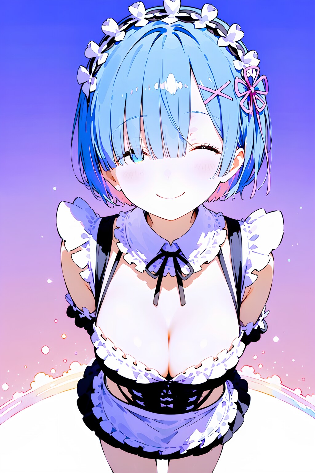 HALOさんで青髪さん