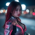 美女ライダー① 3枚目