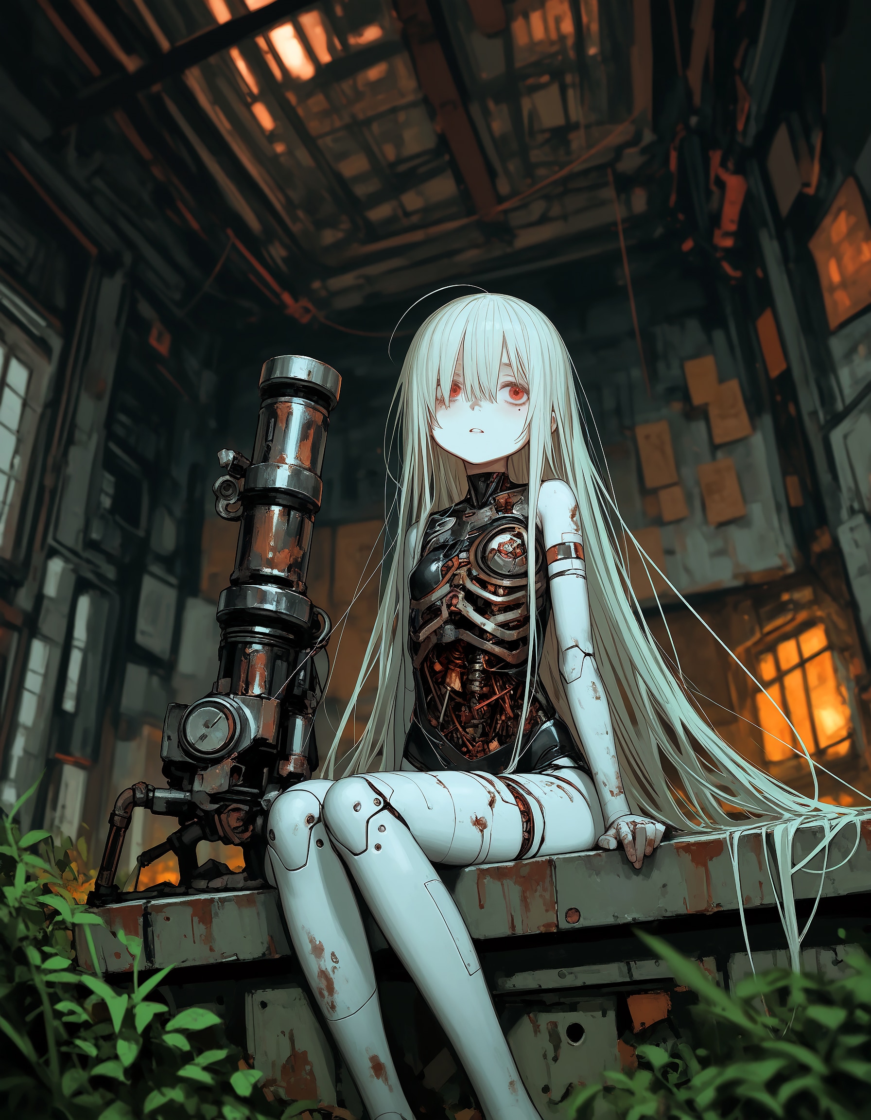 廃工場 | の人気AIイラスト・グラビア