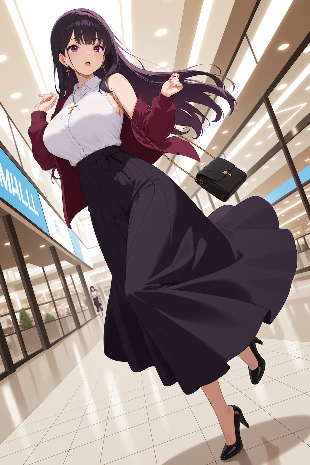 涼音さんのロンスカスタイル